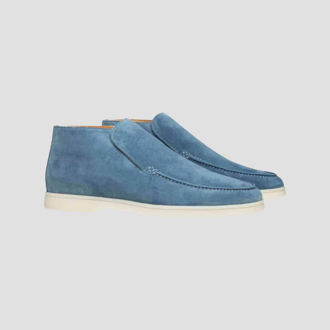 Sebastian | Suede Ankle Loafers