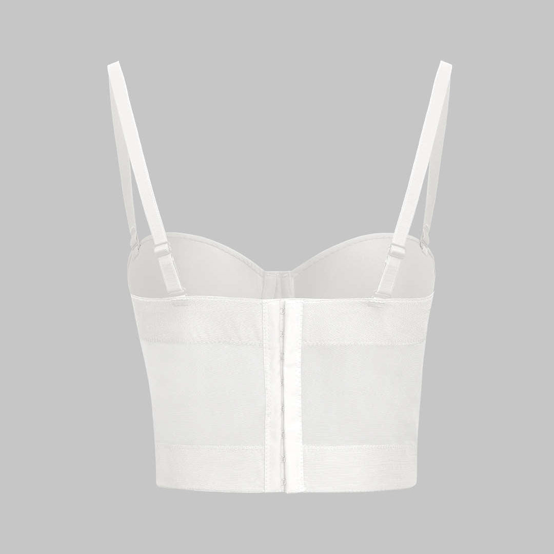 Despina | Top z miseczkami i siateczką