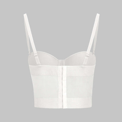 Despina | Top z miseczkami i siateczką