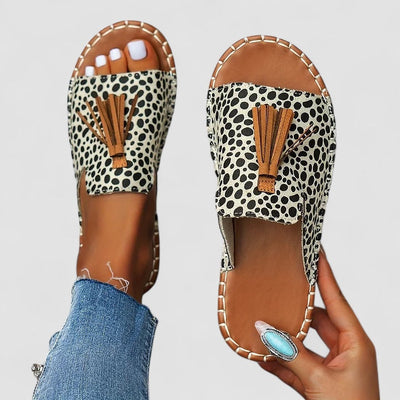 Leena | Komfortowe Płaskie Sandaly Ortopedyczne