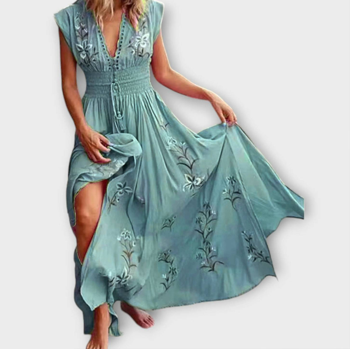 Felizia – Boho Dress with Enchanting Embroidery