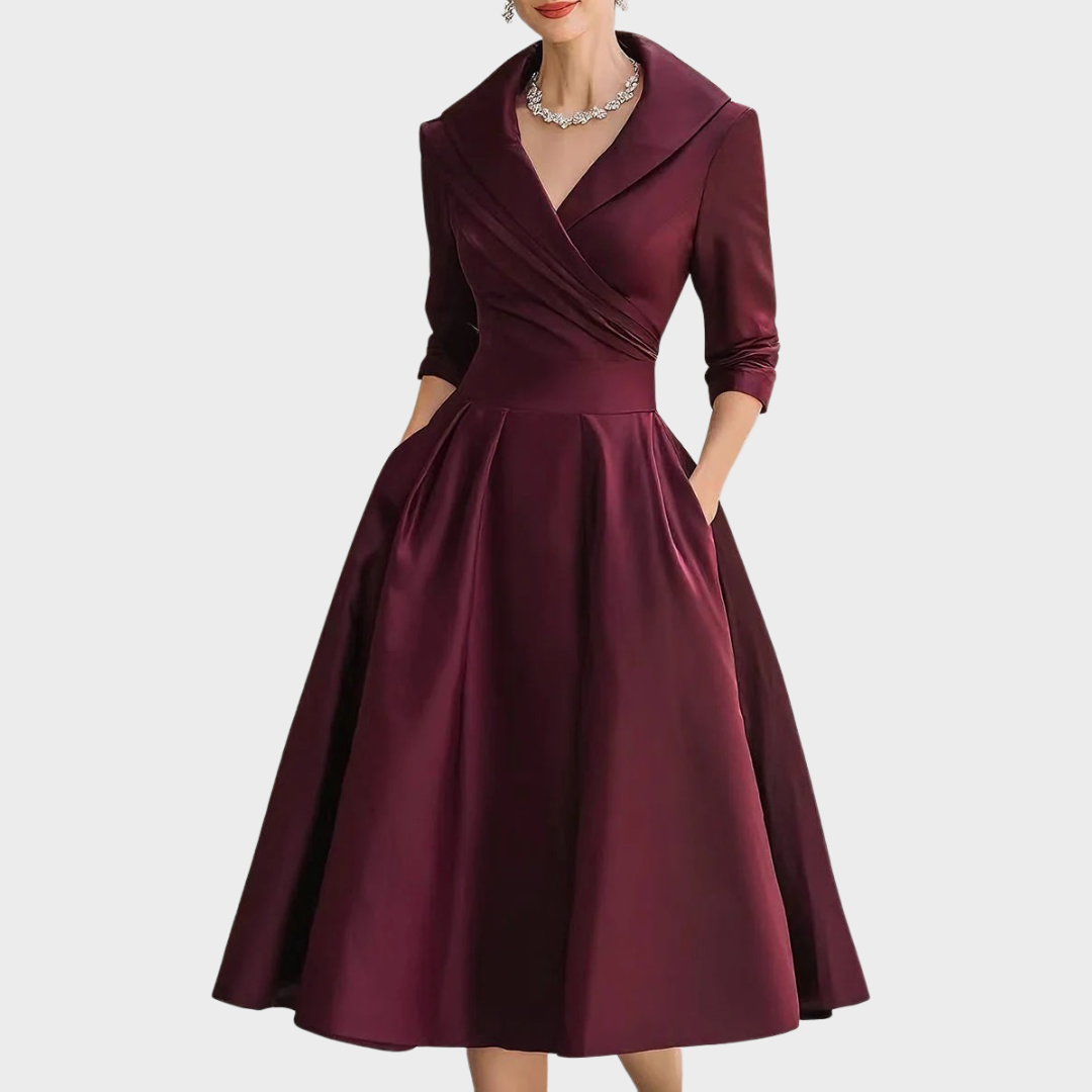 Klaudyna | Elegant midi dress