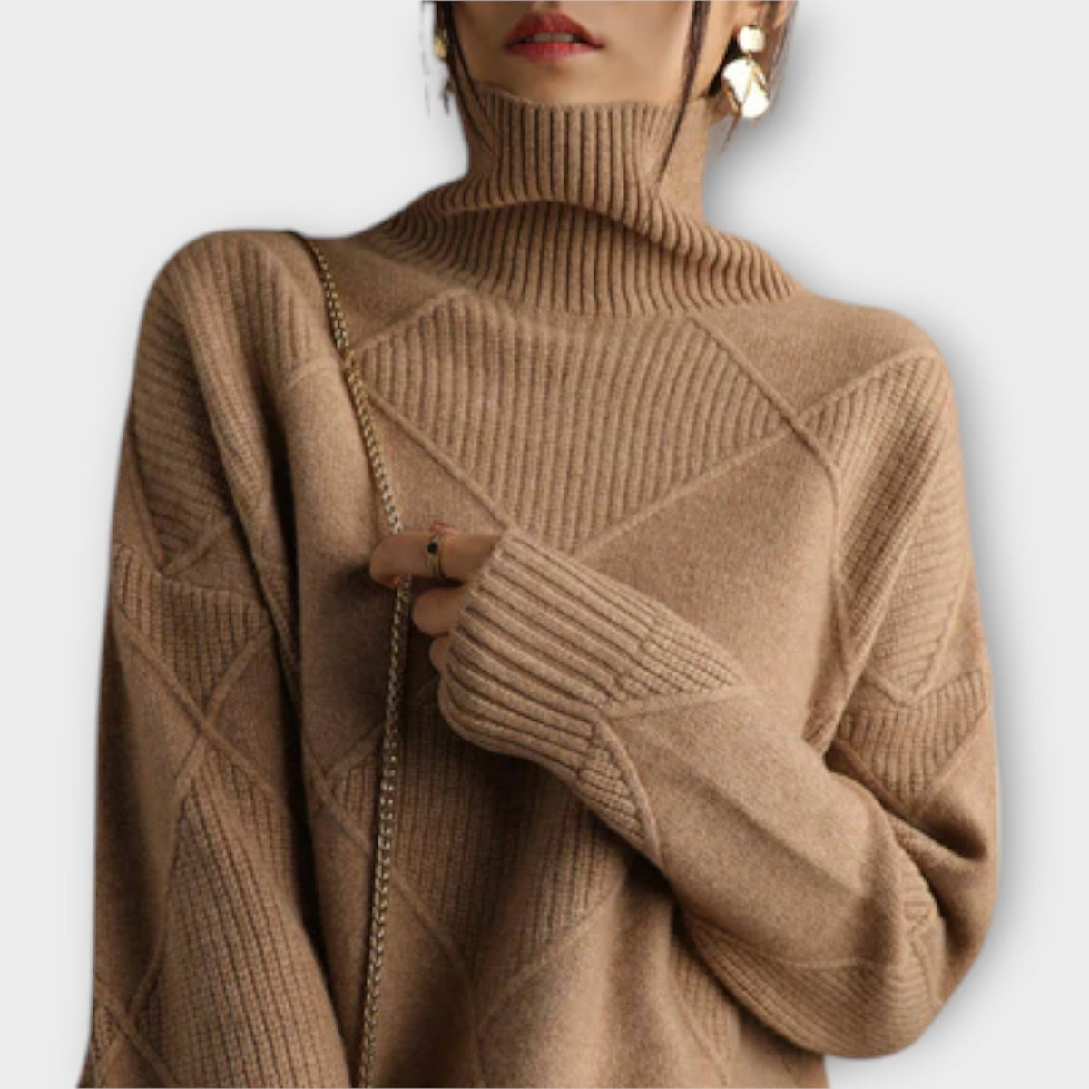 Melanie - Cosy Turtleneck Jumper