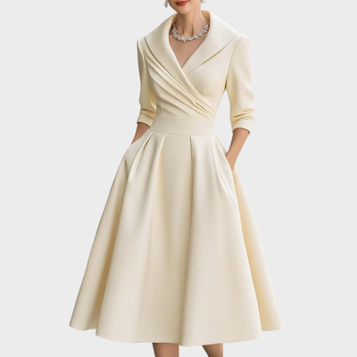 Klaudyna | Elegant midi dress