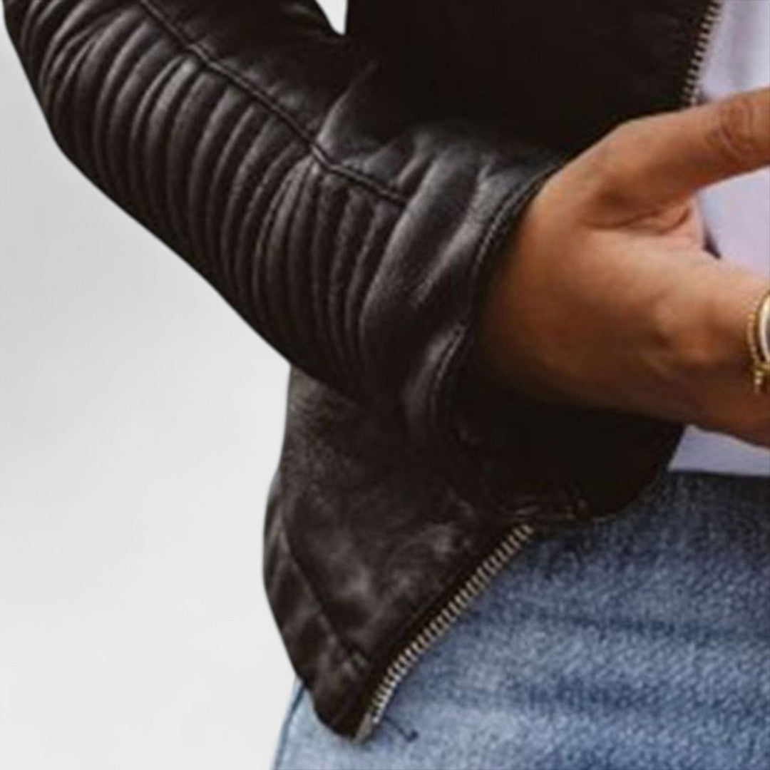 Santana | Elegancka kurtka skórzana