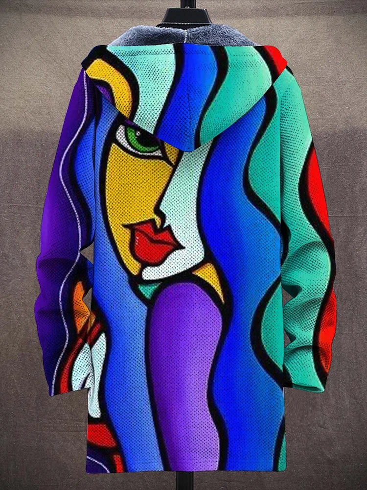 Allira™ - Luxurious Zip-Up Hoodie with Artistic Inspiration