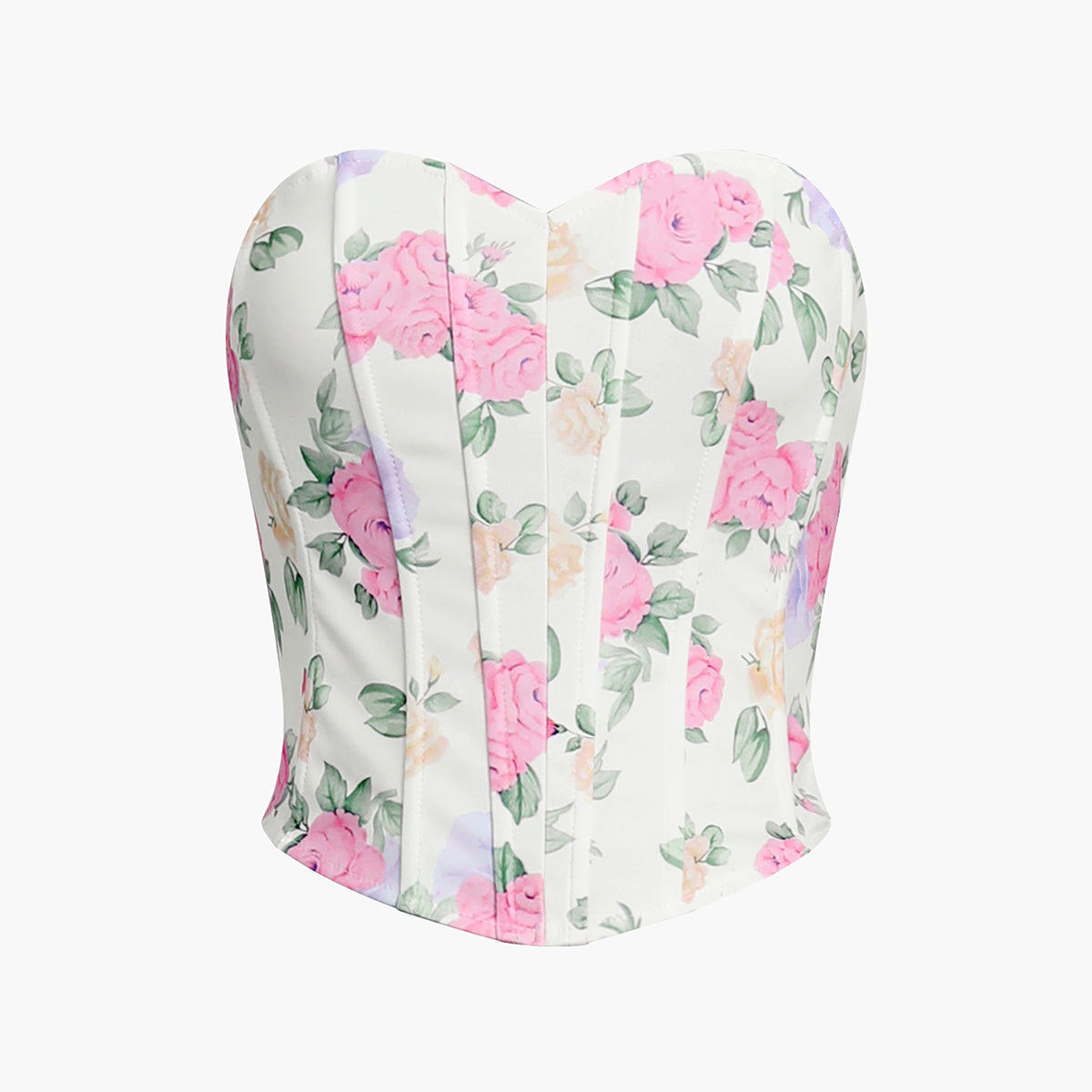 Vienne | Koralikowy Gorset z Dekoltem w Kształcie Serca