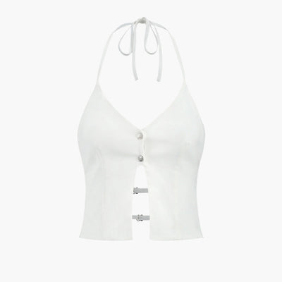 Oraya | Halter Bez Pleców Cami Top