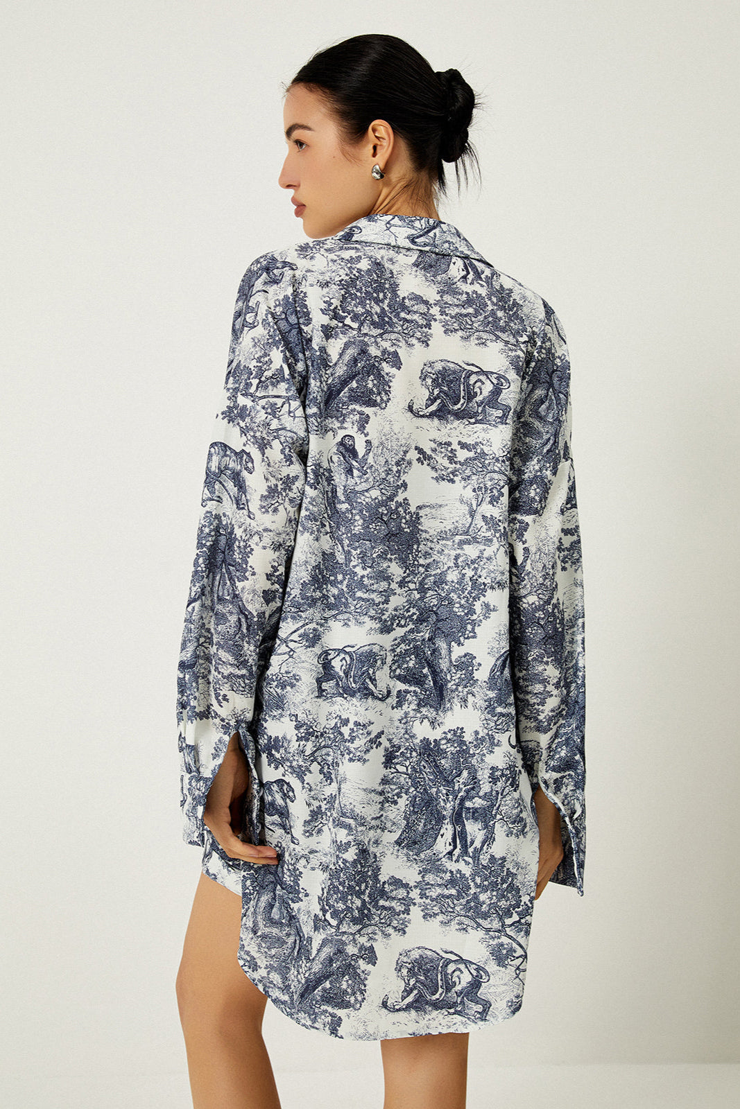 Beatrice | Zestaw trzech części w kwiatowy wzór