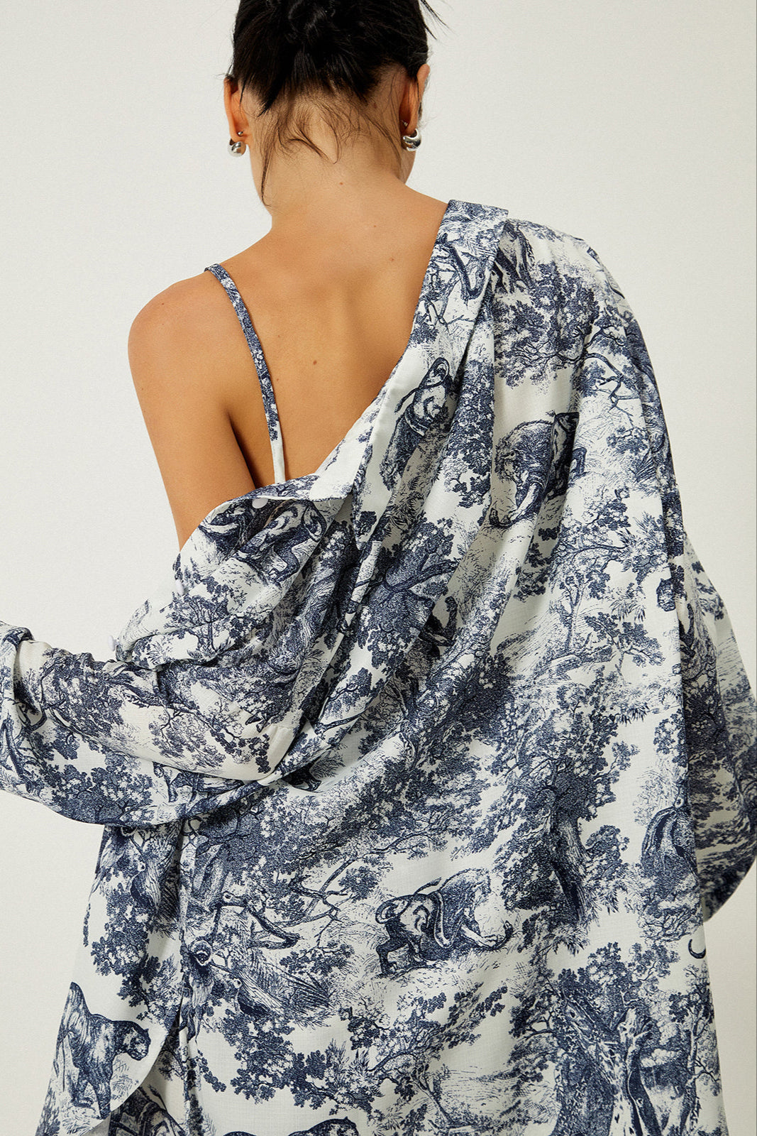 Beatrice | Zestaw trzech części w kwiatowy wzór