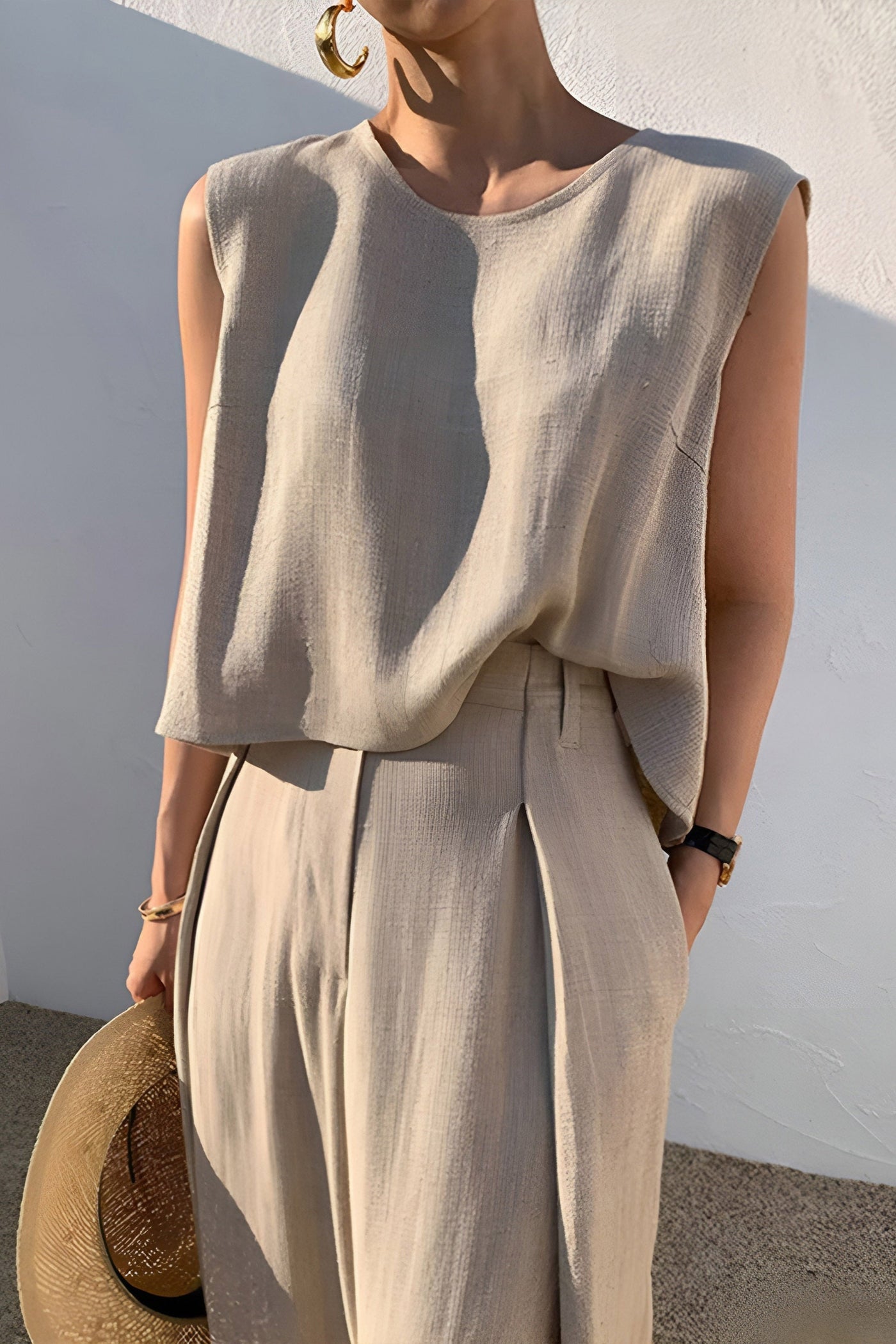 Lívia  | Zestaw spodni z mieszanki lnu