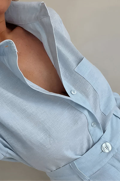 Avaris | Zestaw z długim rękawem i luźnymi szortami