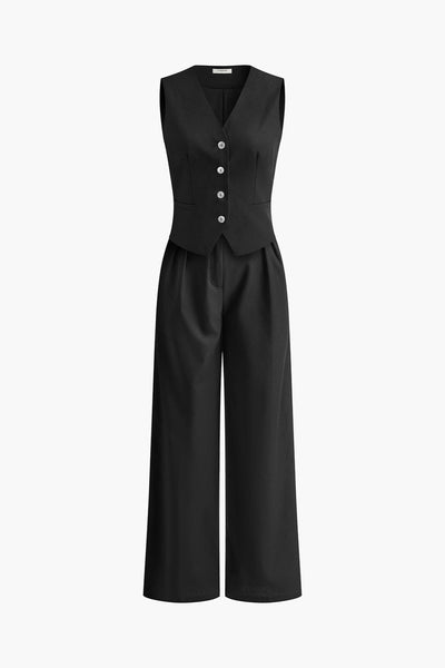 Salma | Zestaw spodni z bawełny i lnu