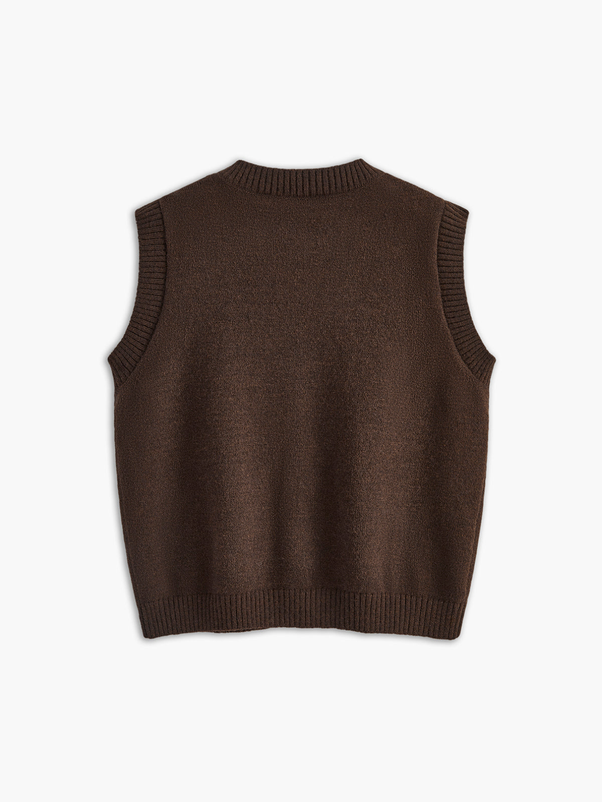 Nylah | Casual Kamizelka Sweter Z Guzikami