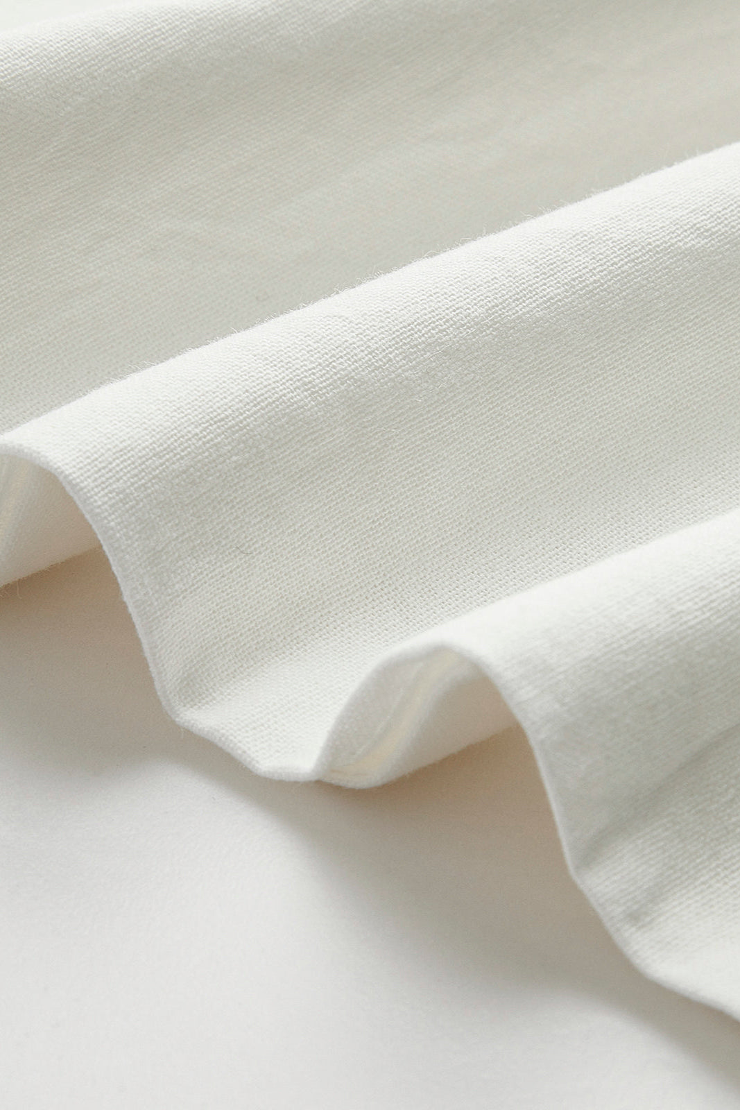 Amélien | Bawełnowy i lniany top na ramiączkach bez pleców z krótkimi spodniami