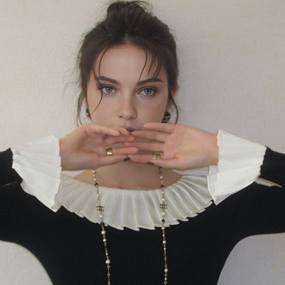 Illvienne | Bluzka pleciona w kolorze blokowym