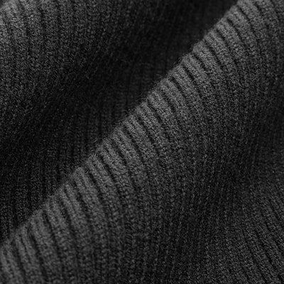 Felina | Seksowny top dzianinowy z kontrastowymi wykończeniami