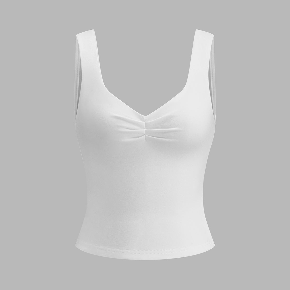 Maelle | Podstawowy Gładki Top na Ramiączkach