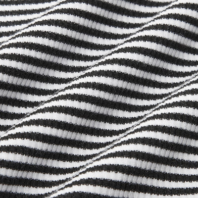 Soreya | Paski Top na Ramiączkach z Dekoltem Okrągłym