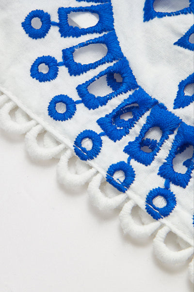 Livia | Sukienka bez ramiączek z falbaną i falbaniastymi detalami