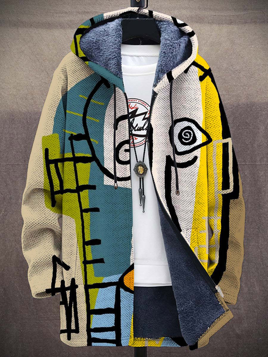 Bindi™ - Luxurious Artistic-Inspired Zip-Up Hoodie