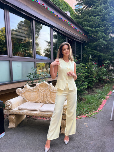 Liana | Elegancki Zestaw Damski – Dopasowany Garnitur Dwuczęściowy