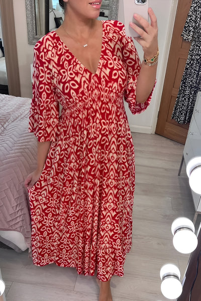 Nina | Letnia Sukienka Maxi