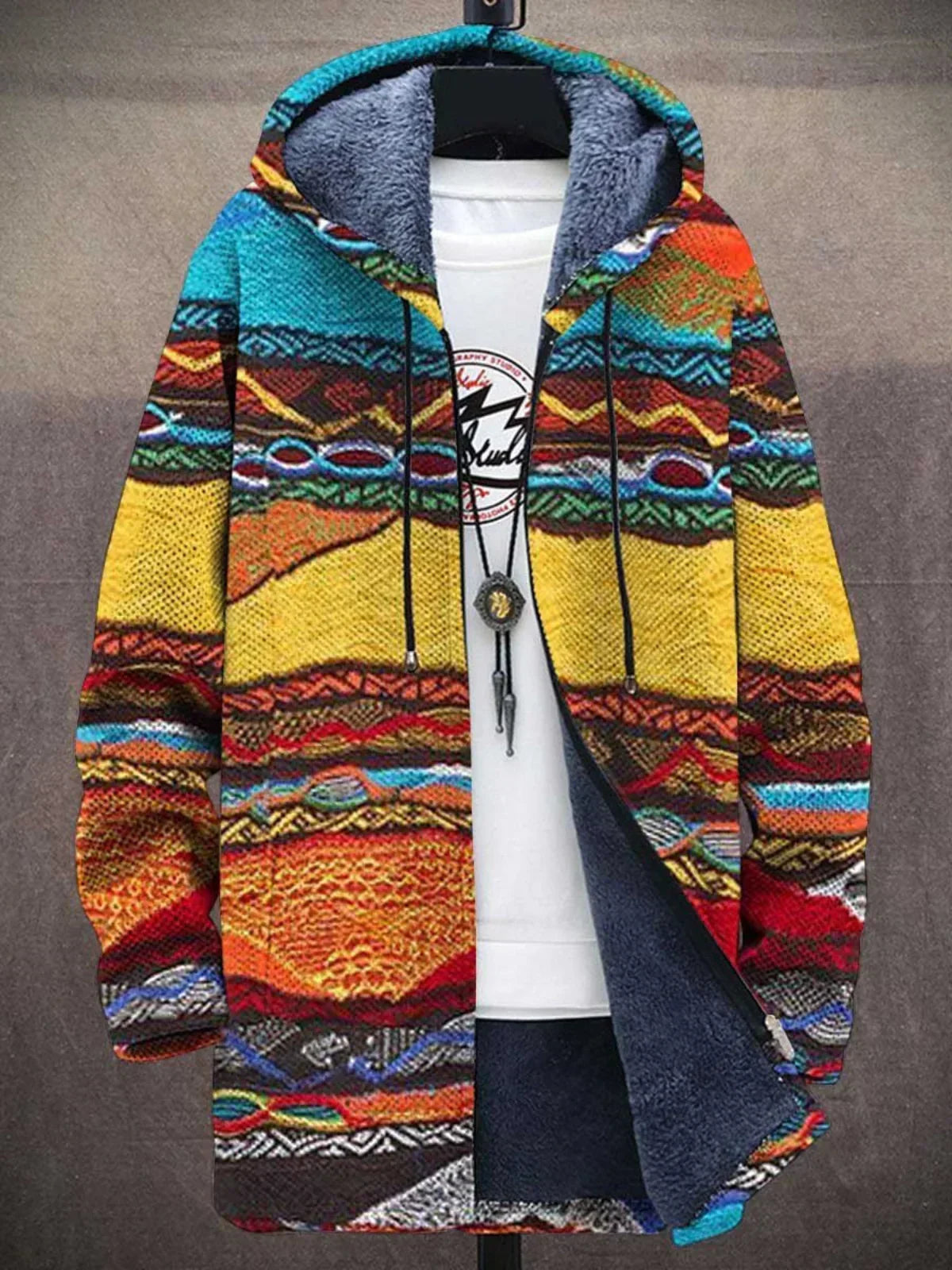 Delilah™ - Luxurious Artistic-Inspired Zip-Up Hoodie