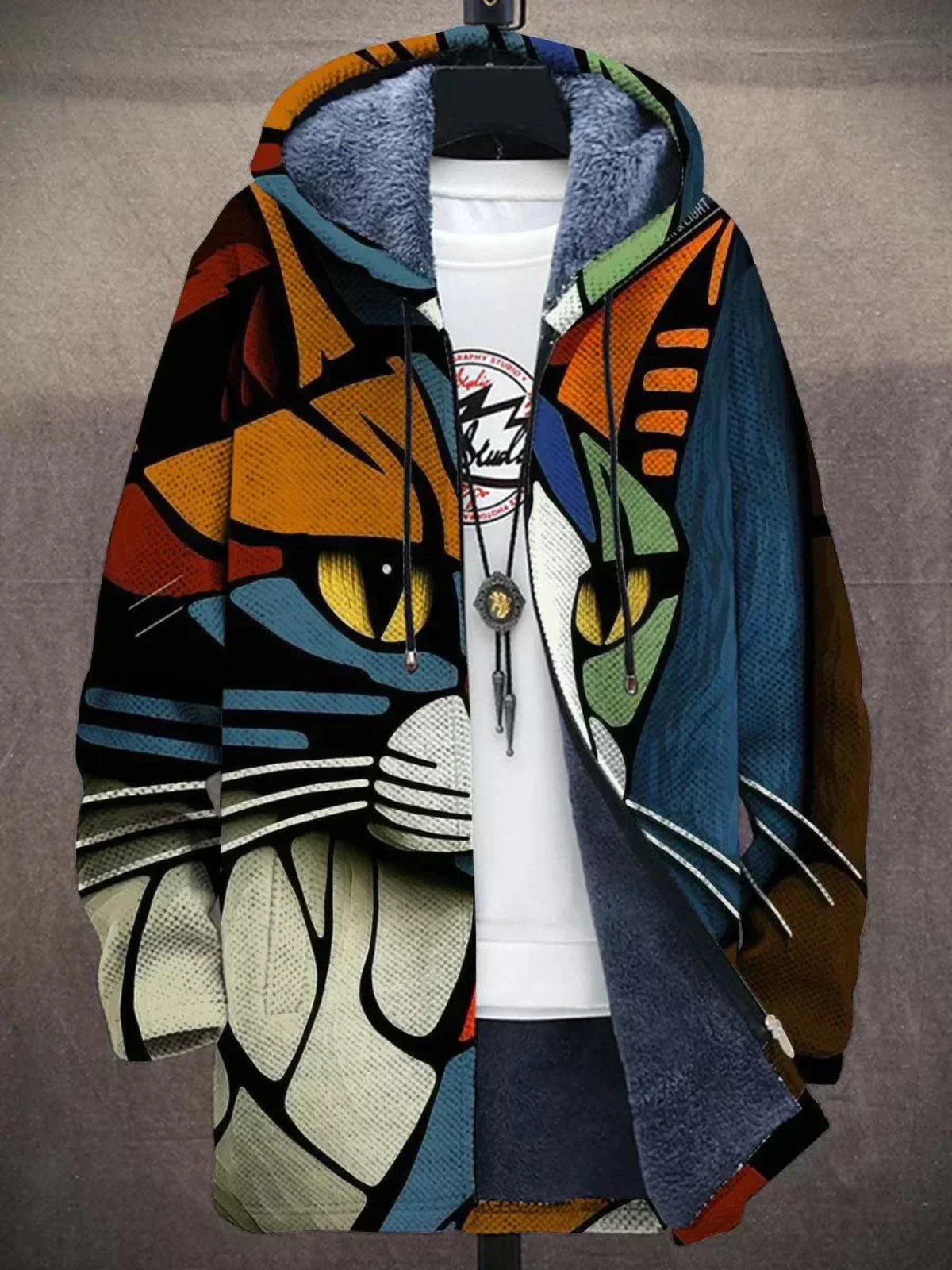 Delilah™ - Luxurious Artistic-Inspired Zip-Up Hoodie