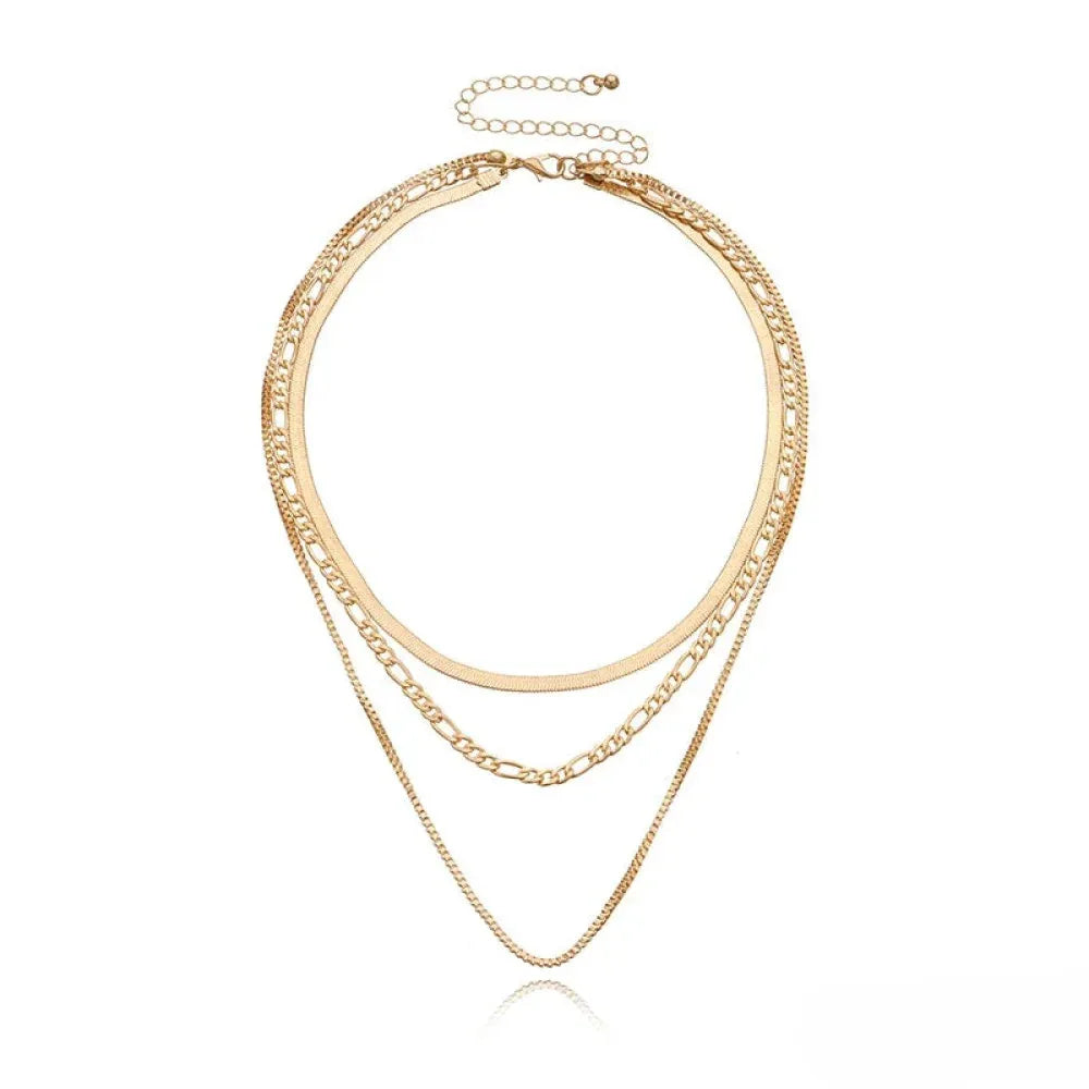 Vintage 3-Piece Layered Necklace