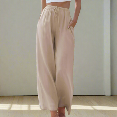 Zoe - Elegant Cotton Trousers