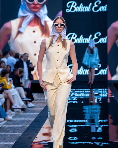 Liana | Elegancki Zestaw Damski – Dopasowany Garnitur Dwuczęściowy