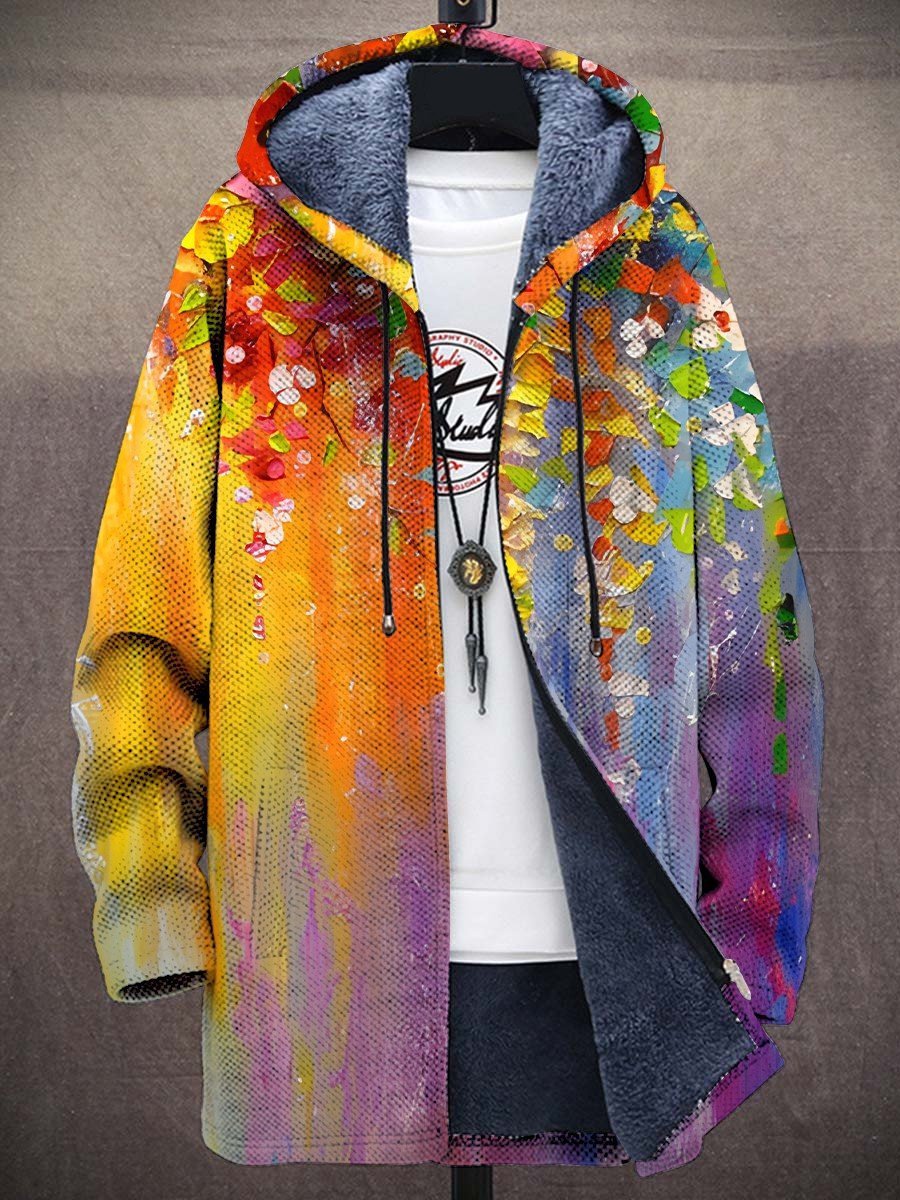 Elouera™ - Luxurious Artistic-Inspired Zip-Up Hoodie