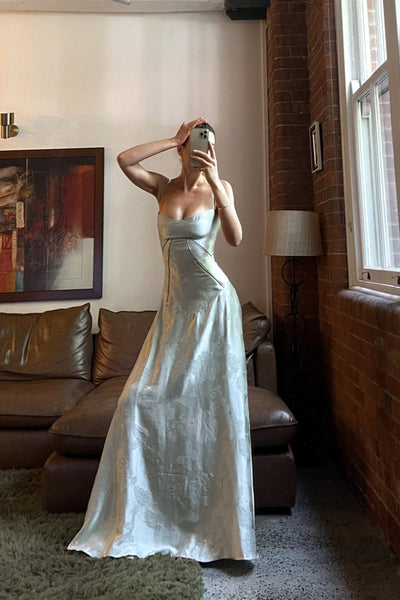 Nova | Sukienka Maxi Pistacjowa