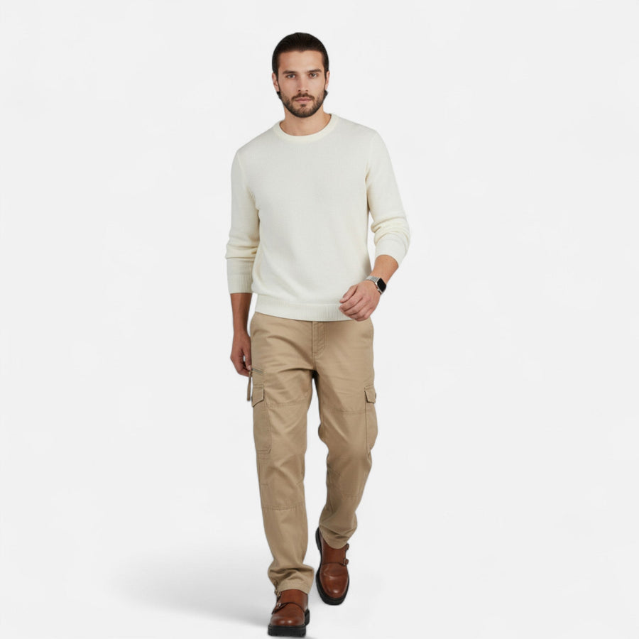 Roselains | Men’s Cargo Trousers – Autumn Military Cotton Style