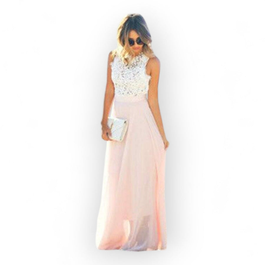 Vezza - Stylish Summer Dress Made of Lace