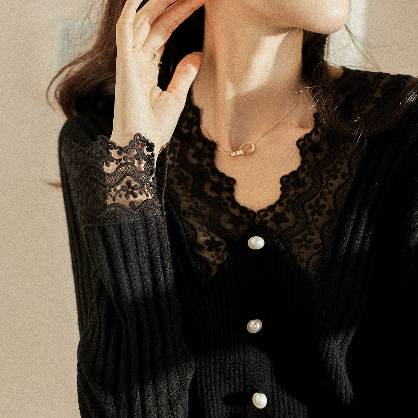 Fleur | Lace Top