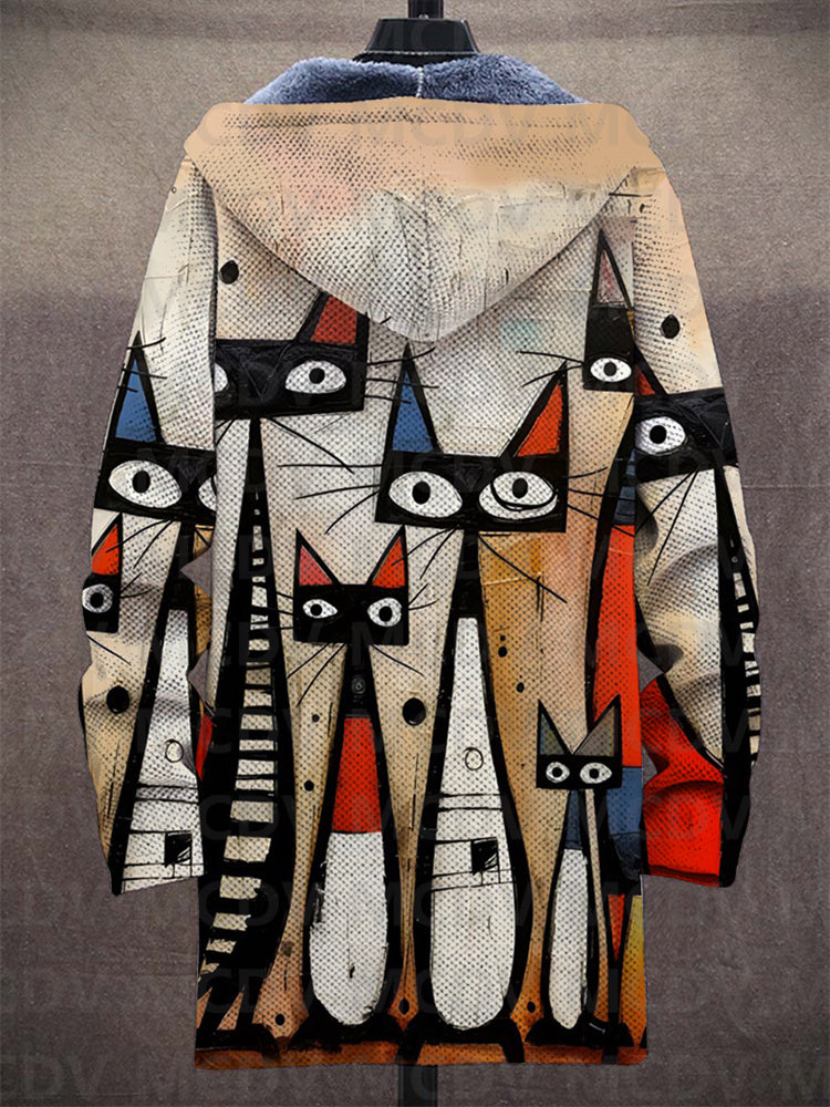 Lowanna™ - Luxurious Artistic-Inspired Zip-Up Hoodie