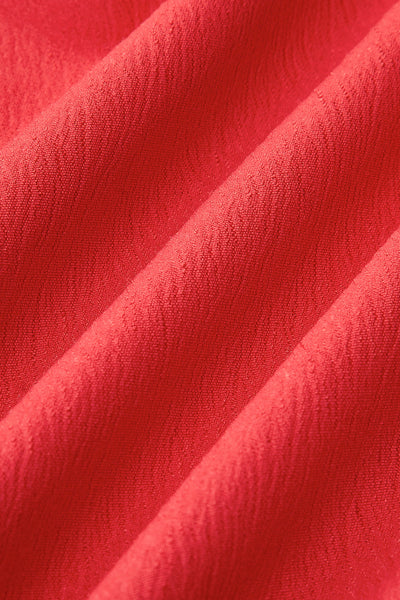 Nicoletta | Dopasowana sukienka bez rękawów z dekoltem w serek