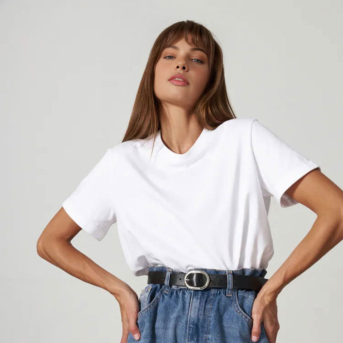 Nikoleta | Koszula Solidna na Każdą Okazję