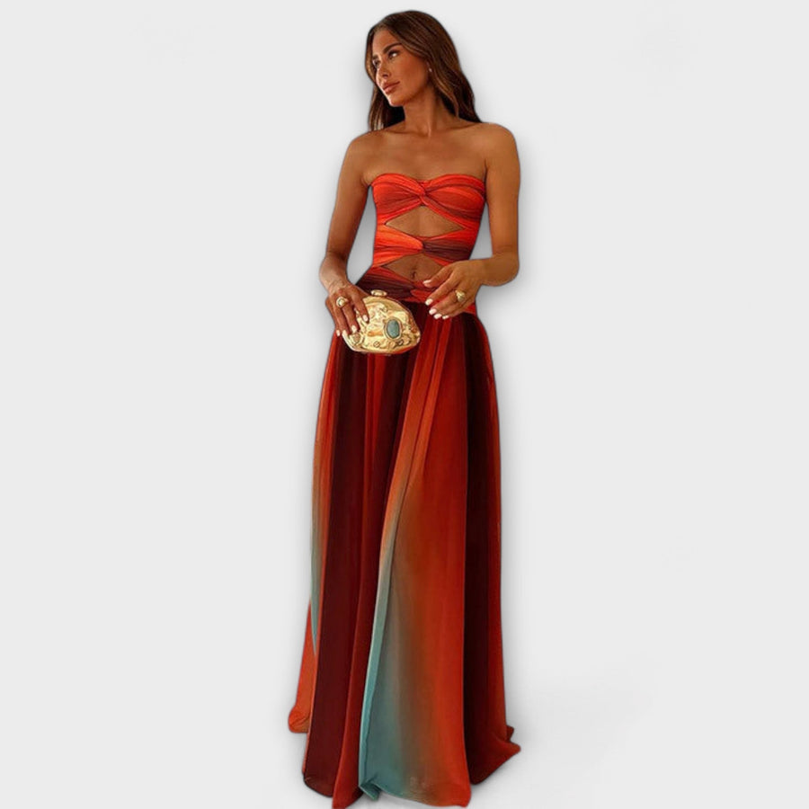 Laney - Strapless Maxi Dress