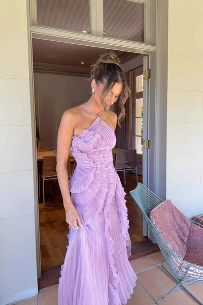 Junie | Nasz Bestseller Urokliwa Sukienka Maxi z Falbankami