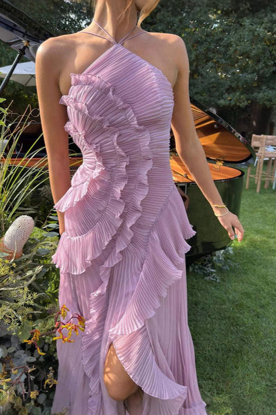 Junie | Nasz Bestseller Urokliwa Sukienka Maxi z Falbankami