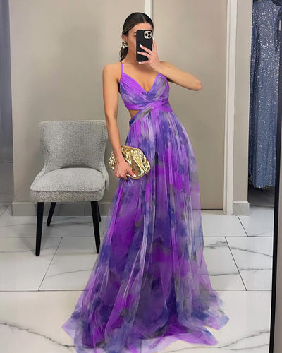 Florence™ | Elegancka i uniwersalna sukienka maxi w kwiaty