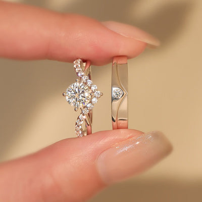 Pierścionek Elric Amora w srebrze