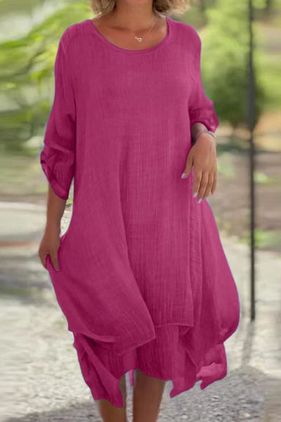 Isla | Lekka, zwiewna sukienka midi