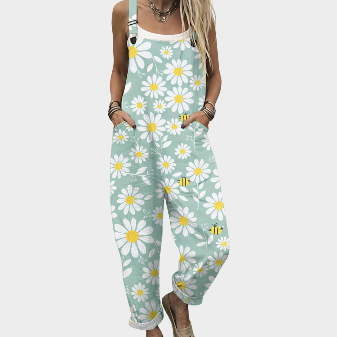 Larkin - Comfortable Printed Overalls