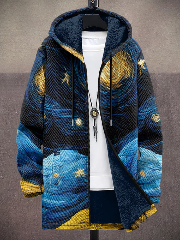 Waverley™ - Luxurious Artistic-Inspired Zip-Up Hoodie