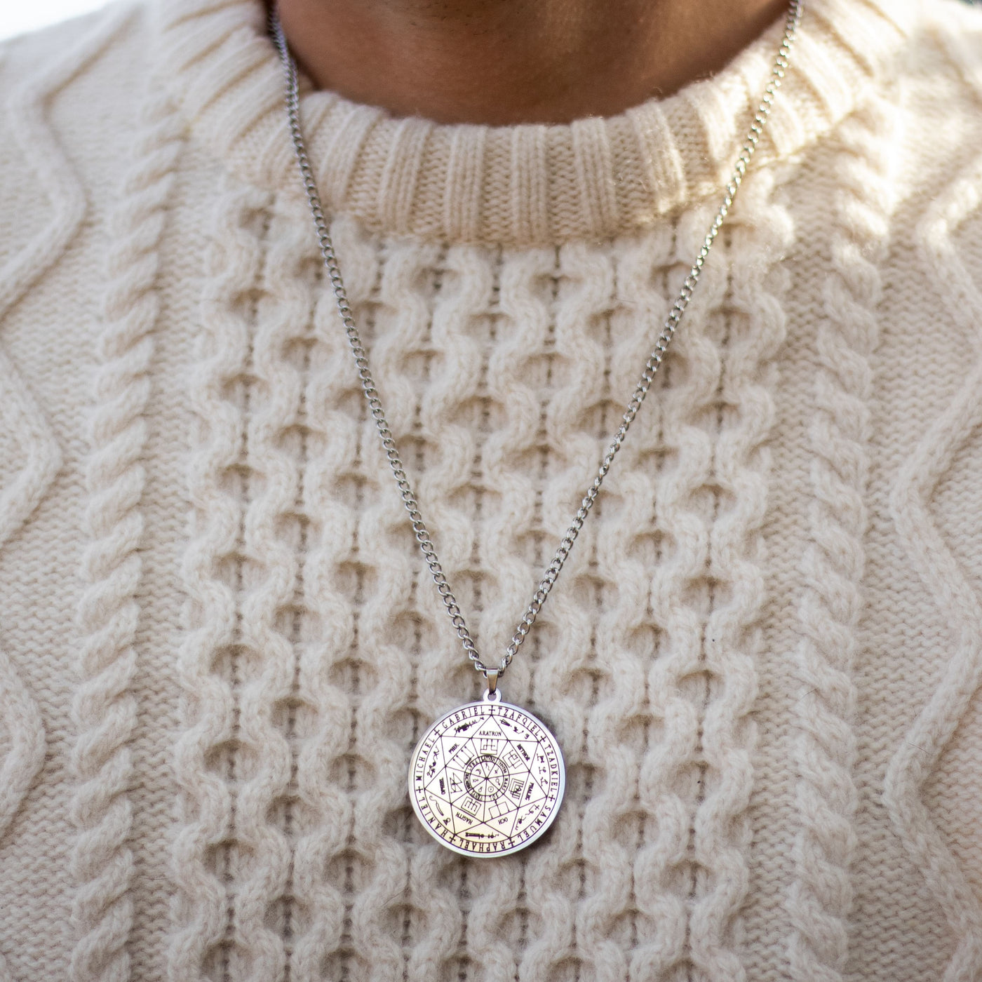 Naszyjnik z Pieczęcią 7 Archaniołów