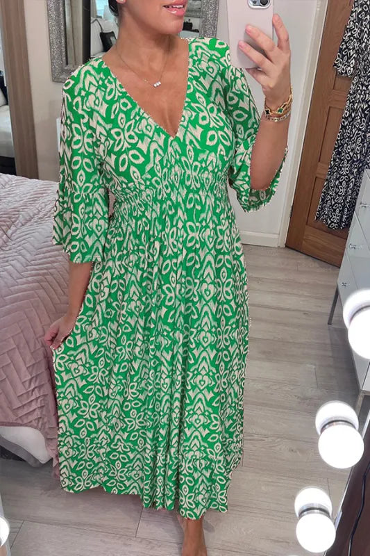 Nina | Letnia Sukienka Maxi